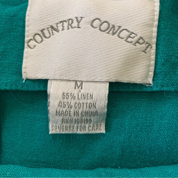 Country Concepts Linen Dress with Embroidered Lighthouse Print - Picture 6 of 8